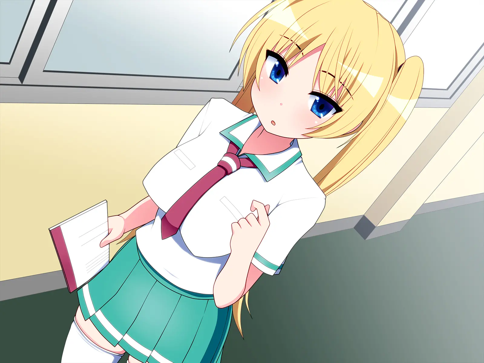 Kinpatsu Twintail Maid